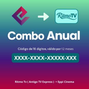 Combo Anual Ritmo Tv + Eppi Cinema