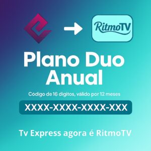Plano Duo Anual Ritmo Tv (Antigo Tv Express)