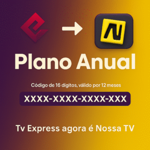 Plano Anual Nossa Tv com + de 400 Canais em HD para você curtir o ano inteiro