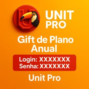 Mais de 10000 conteudos para vc assistir com o Plano Anual Unit Pro