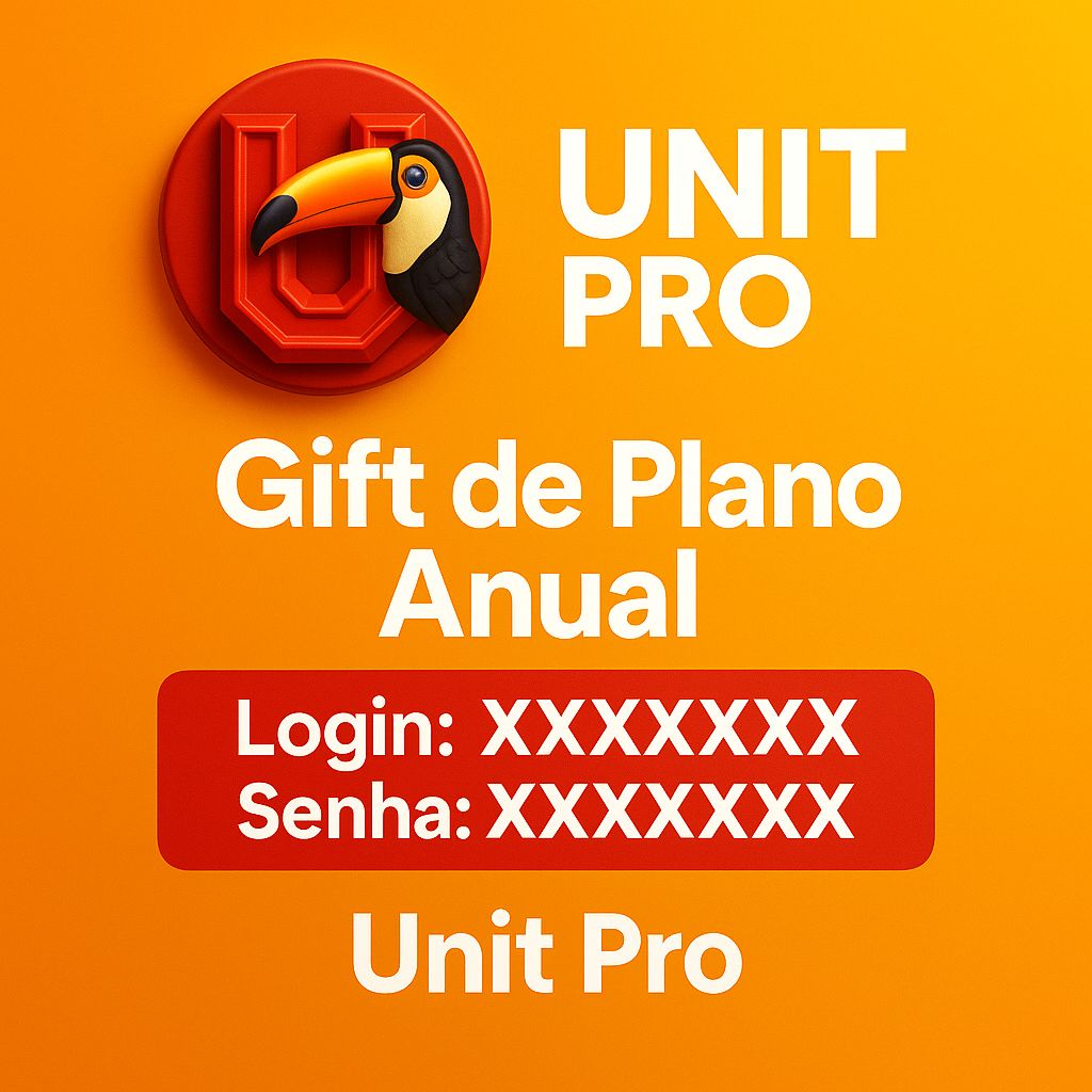 Mais de 10000 conteudos para vc assistir com o Plano Anual Unit Pro