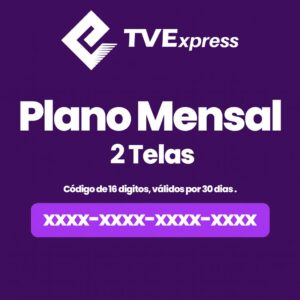 Plano Mensal Tv Express 2 Telas